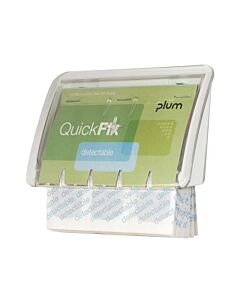 QuickFix UNO Pflasterspender 5540 transparent, detectable, inkl. Pflasterstrips