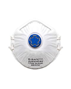 B-SAFETY pure breath Atemschutzmaske, Ausatemventil, FFP2, 10 Stück