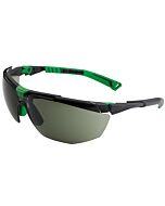 UNIVET Schutzbrille 5X1-03-05, grau, grün/schwarz